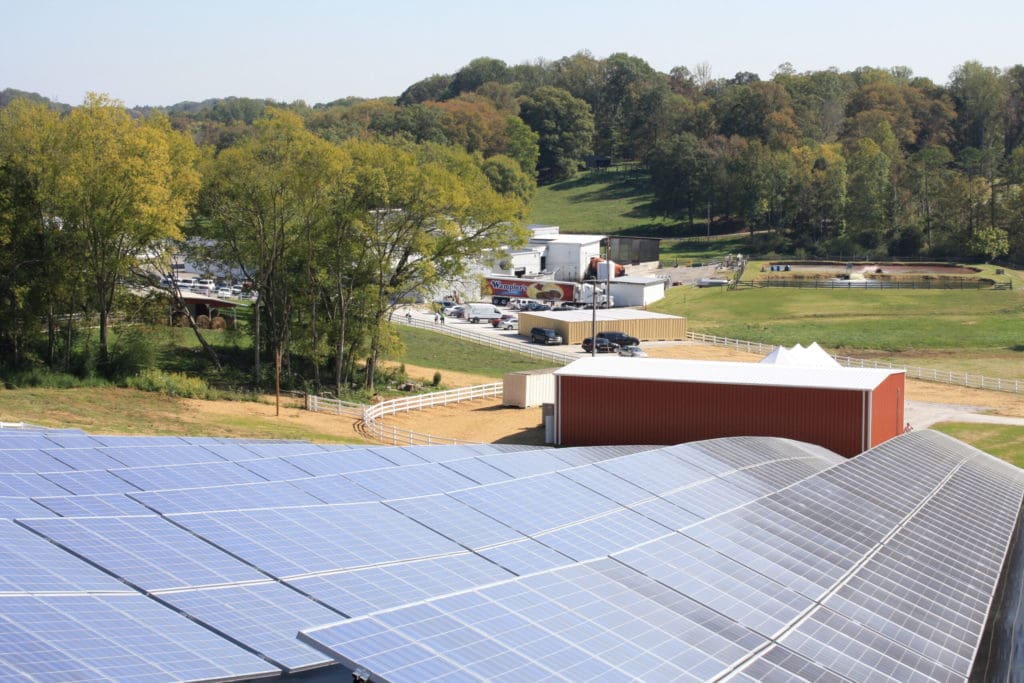 Featured image to a Commercial Solar Installation project in Lenoir City, Tennessee with a yield of 500kW.